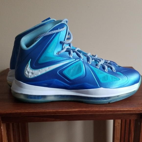 lebron 10 blue